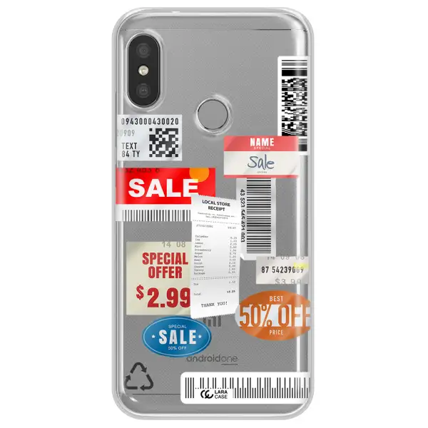 Sale Stickers Xiaomi Redmi 6 Pro Clear TPU Case