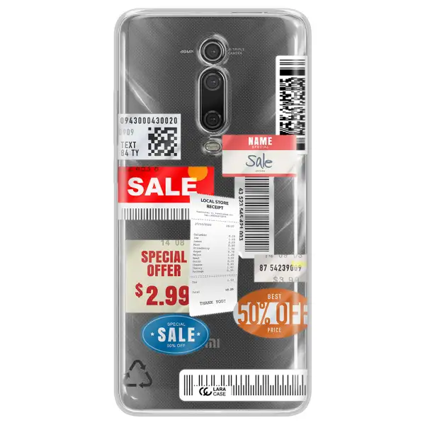 Sale Stickers Xiaomi Redmi K20 Clear Tpu Case