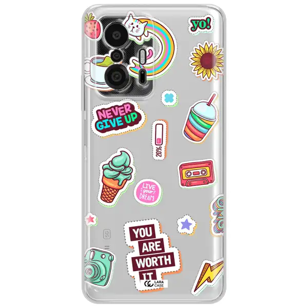 Summer Stickers Xiaomi 11T Pro Clear Tpu Case