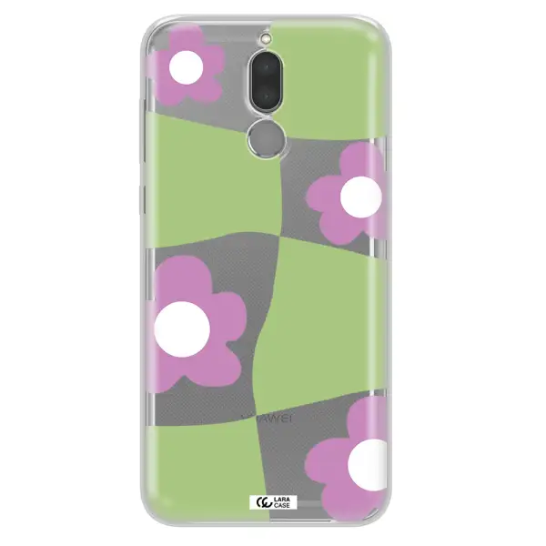 Five Petal Purple Flower Huawei Mate 10 Lite Clear TPU Case