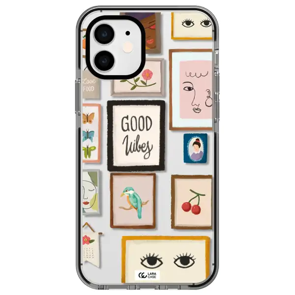 Photo Frames Apple iPhone 11 impact black border Case