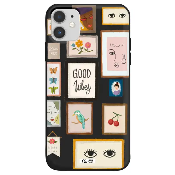 Photo Frames Apple iPhone 11 Silicone black Case