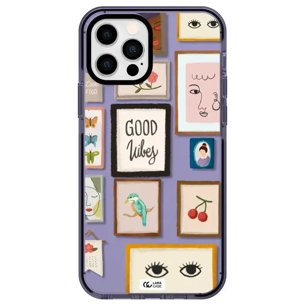 Photo Frames Apple iPhone 12 pro impact Lilac Case