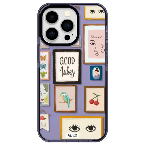 Photo Frames Apple iPhone 13 Pro impact Lilac Case