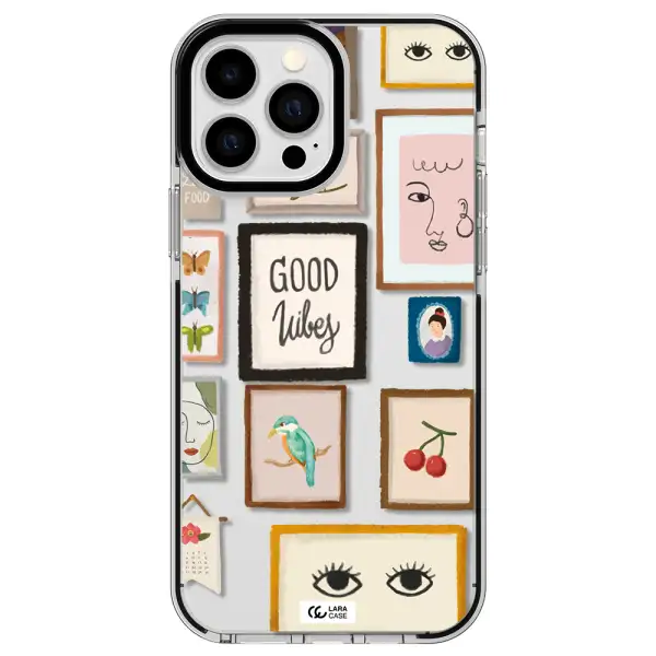 Photo Frames Apple iPhone 13 Pro Max impact black border Case