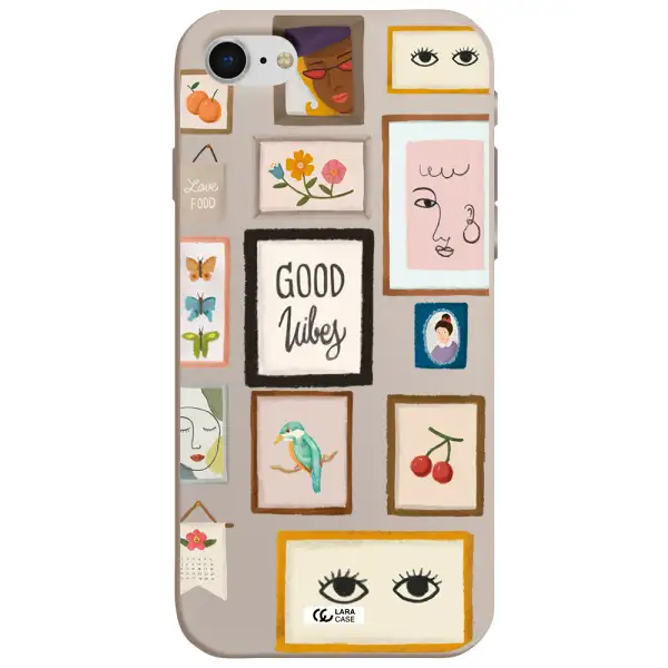 Photo Frames Apple iPhone se 2020 Silicone Stone Case