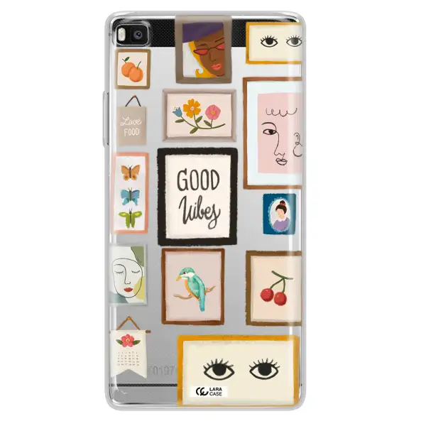 Photo Frames Huawei P8 Clear TPU Case