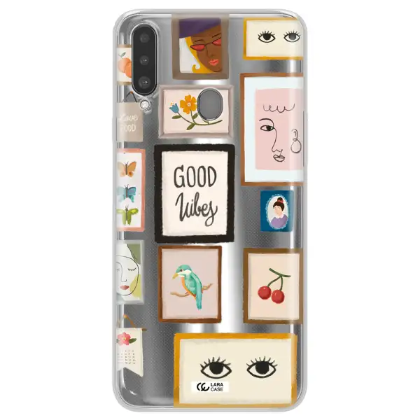 Photo Frames Samsung A20S Clear TPU Case