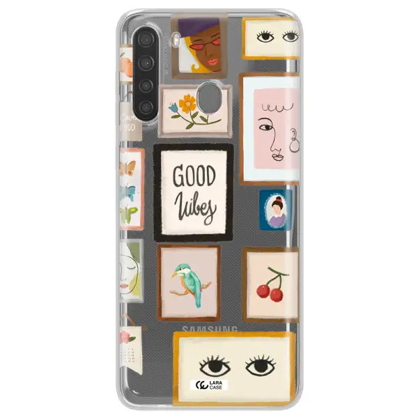 Photo Frames Samsung A21 Clear TPU Case