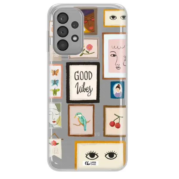 Photo Frames Samsung A23 Clear TPU Case