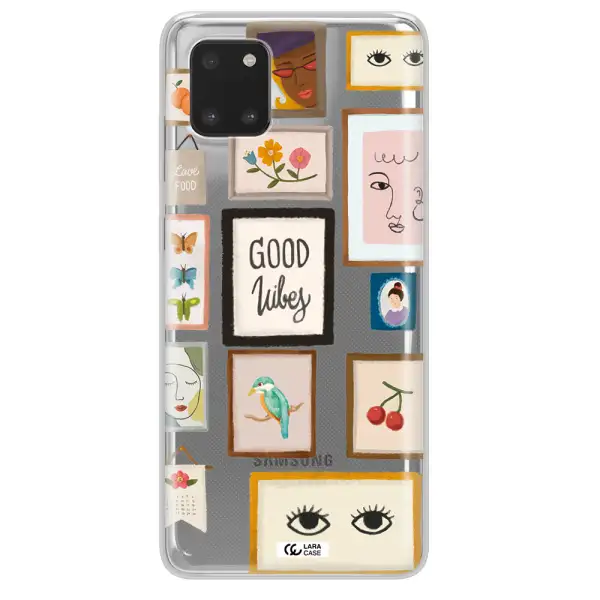 Photo Frames Samsung A81 Clear TPU Case