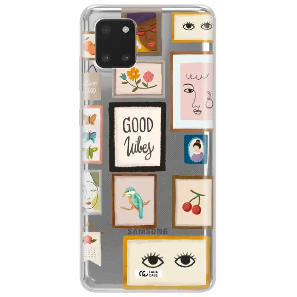 Photo Frames Samsung Note 10 Lite Clear TPU Case