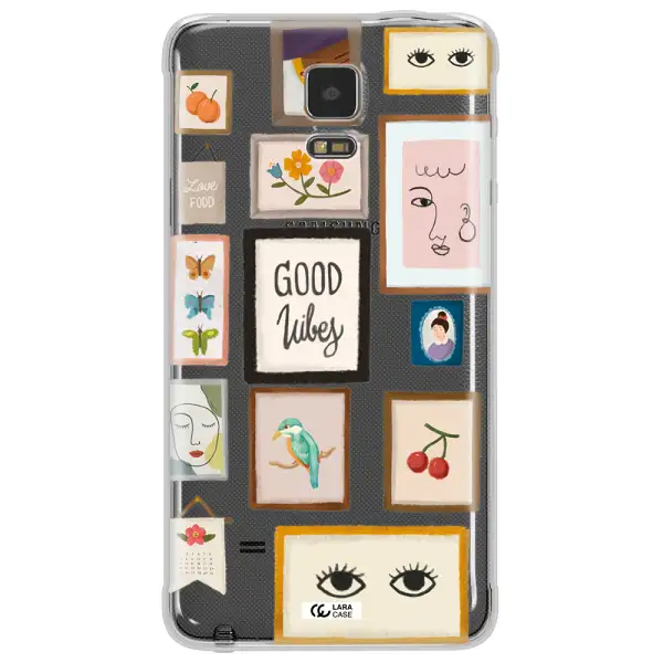 Photo Frames Samsung Note 4 Clear TPU Case