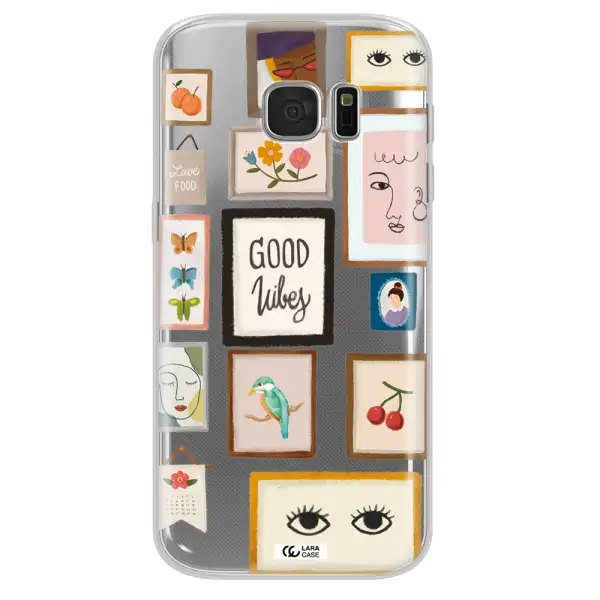 Photo Frames Samsung S 7 Clear TPU Case