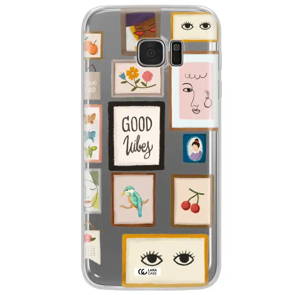 Photo Frames Samsung S7 Edge Clear TPU Case