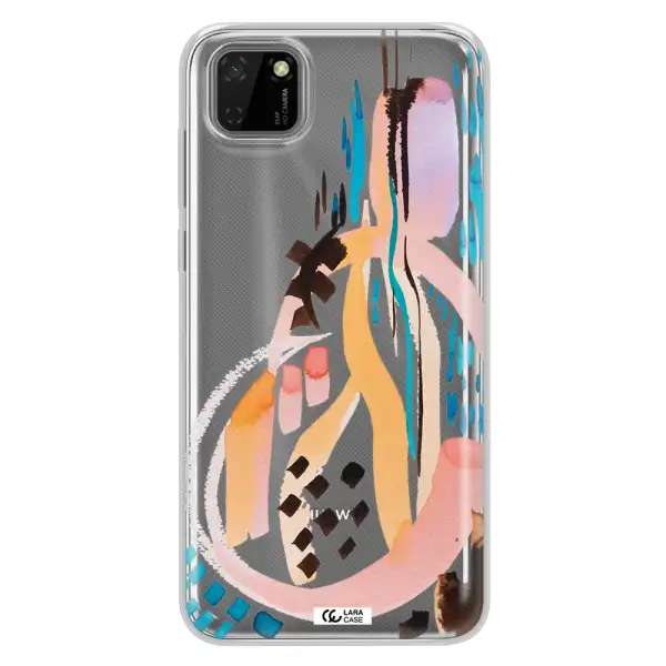 Watercolor Brush Paint Huawei Honor 9S Clear TPU Case