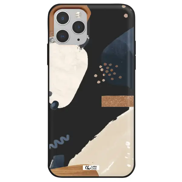 Abstract Design Apple iPhone 11 pro max Silicone black Case
