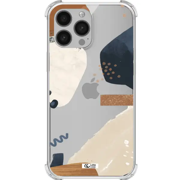 Abstract Design Apple iPhone 13 Pro Clear PC Case