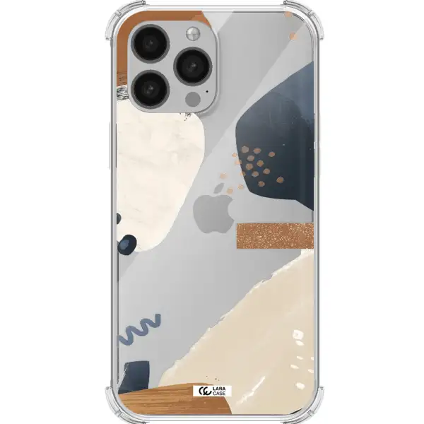 Abstract Design Apple iPhone 13 Pro Max Clear PC Case