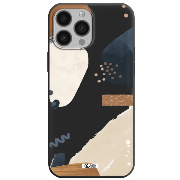 Abstract Design Apple iPhone 13 Pro Max Silicone black Case