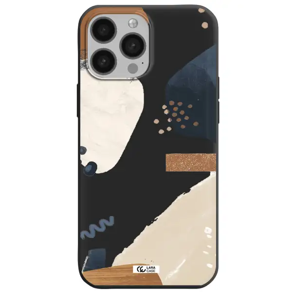 Abstract Design Apple iPhone 13 Pro Silicone black Case