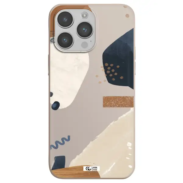 Abstract Design Apple iPhone 14 pro Silicone Stone Case