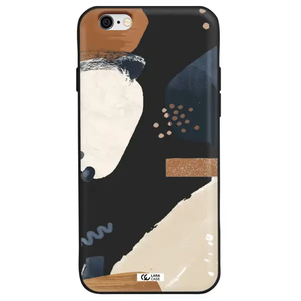 Abstract Design Apple iPhone 6 Silicone black Case