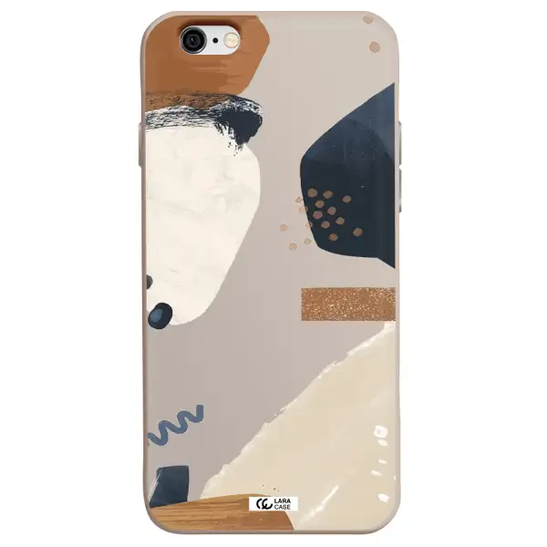 Abstract Design Apple iPhone 6 Silicone Stone Case