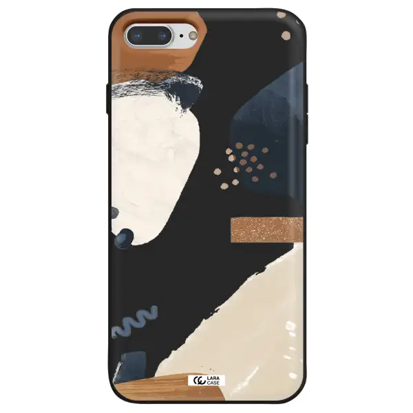Abstract Design Apple iPhone 7 plus Silicone black Case