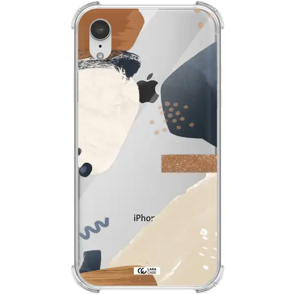 Abstract Design Apple iPhone XR Clear PC Case