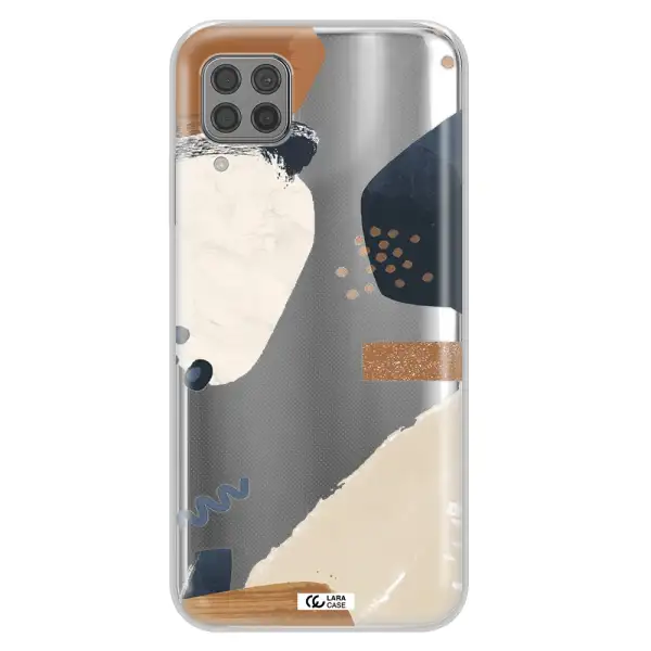 Abstract Design Huawei P40 Lite Clear TPU Case