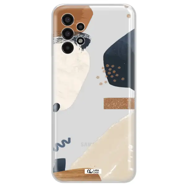 Abstract Design Samsung A13 4g Clear TPU Case
