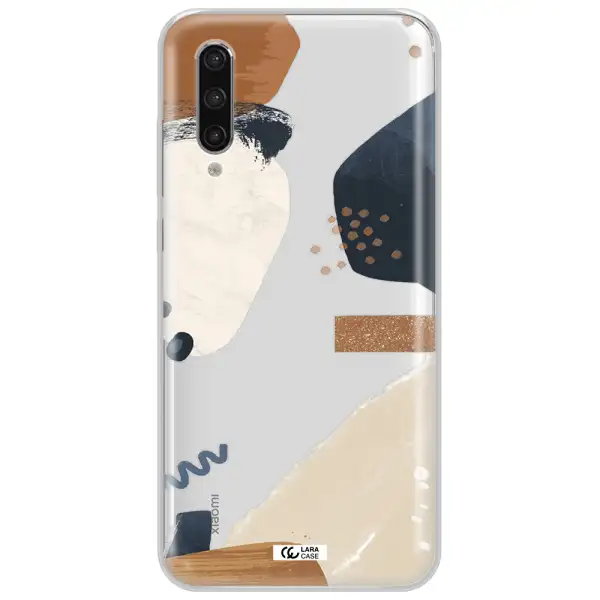 Abstract Design Xiaomi Mi 9 Lite Clear Tpu Case