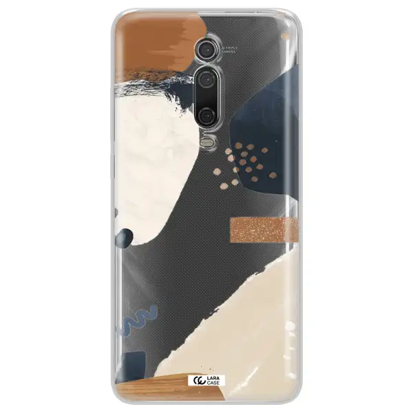 Abstract Design Xiaomi Mi 9T Clear TPU Case