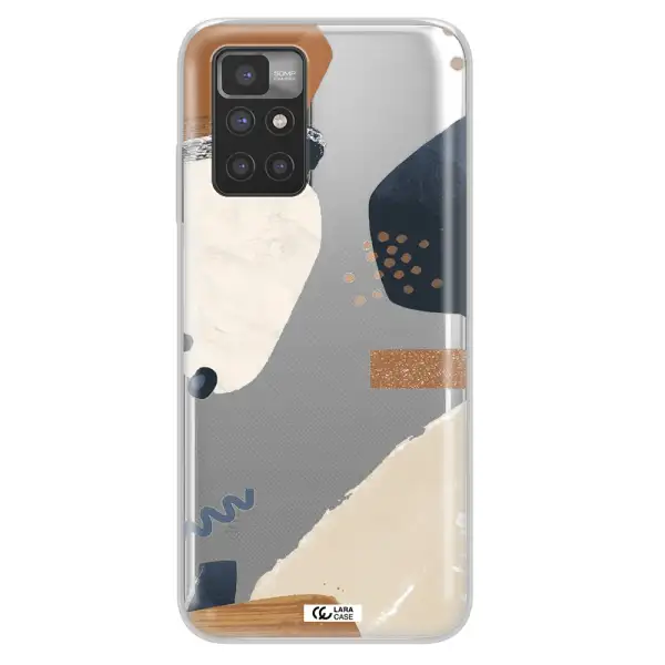 Abstract Design Xiaomi Redmi 10 Clear TPU Case