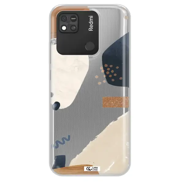 Abstract Design Xiaomi Redmi 10A Clear TPU Case