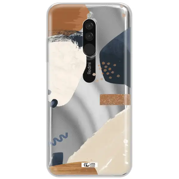 Abstract Design Xiaomi Redmi 8 Clear Tpu Case