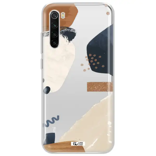 Abstract Design Xiaomi Redmi Note 8T Clear Tpu Case