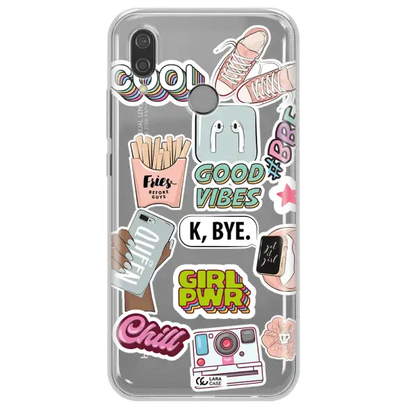 Girl Power Huawei P20 Lite Clear TPU Case