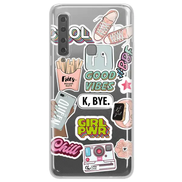 Girl Power Samsung A9 2018 Clear TPU Case
