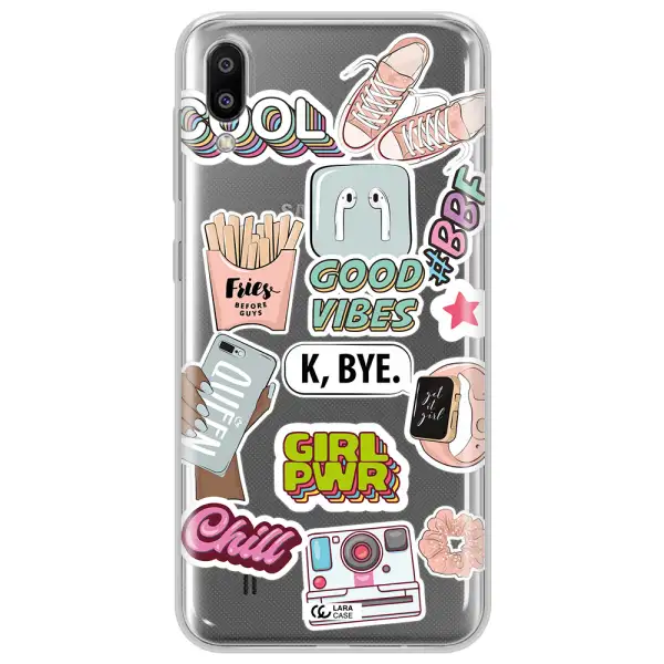 Girl Power Samsung M10 Clear TPU Case