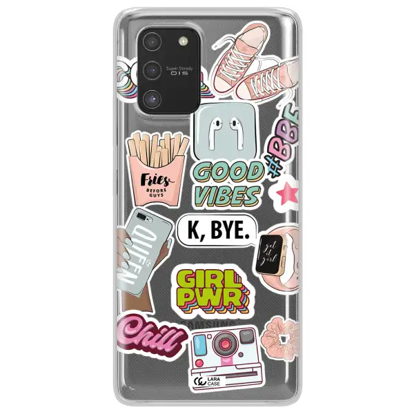 Girl Power Samsung S10 Lite Clear TPU Case