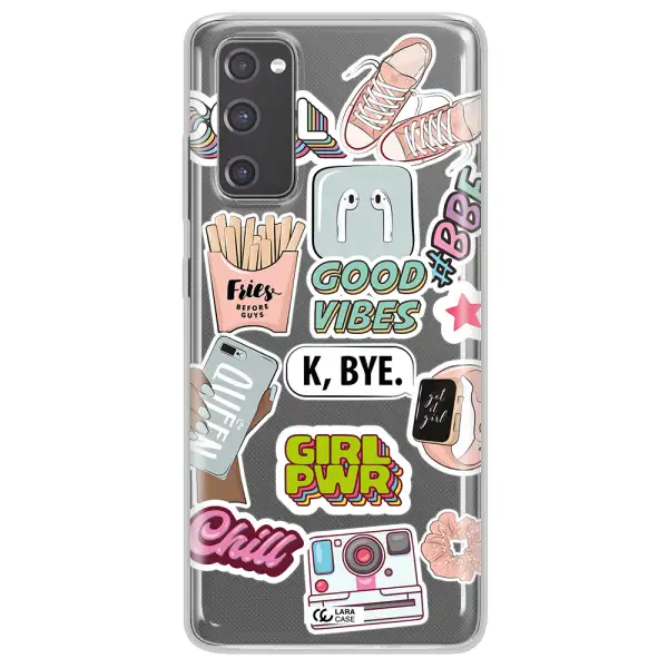 Girl Power Samsung S20 Fe Clear TPU Case