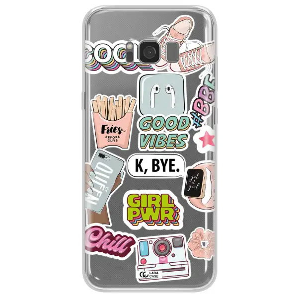 Girl Power Samsung S8 Clear TPU Case