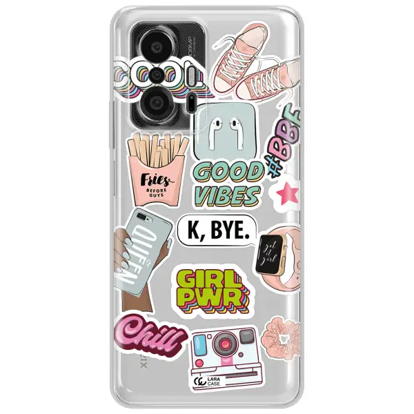 Girl Power Xiaomi 11T Pro Clear Tpu Case
