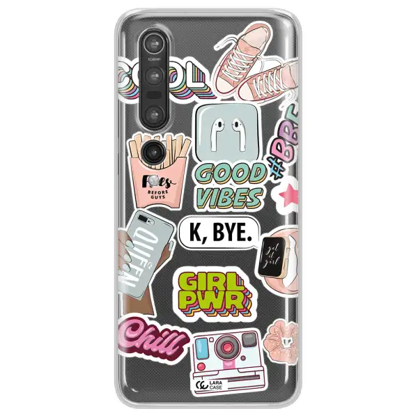 Girl Power Xiaomi Mi 10 Pro Clear TPU Case