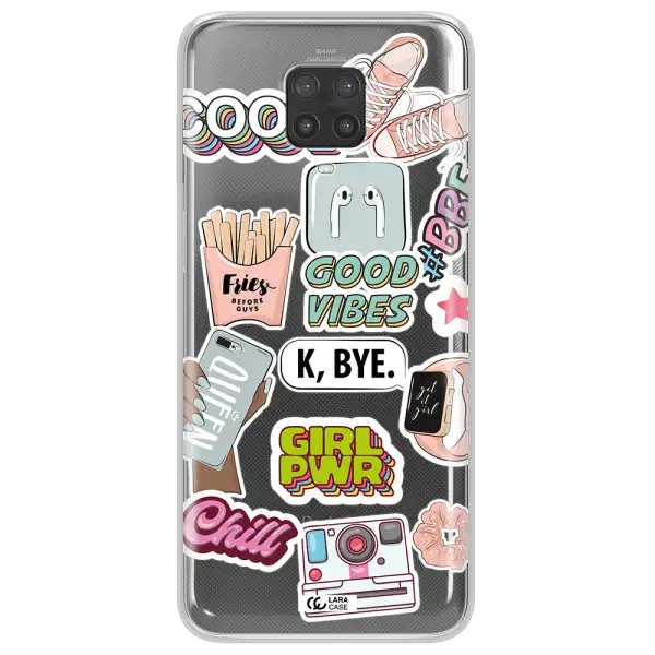 Girl Power Xiaomi Note 9 Pro Clear TPU Case