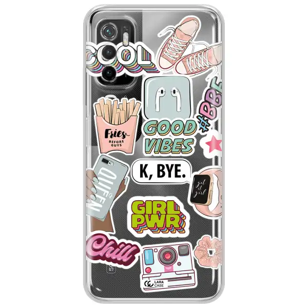 Girl Power Xiaomi Poco M4 Pro 5G Clear Tpu Case