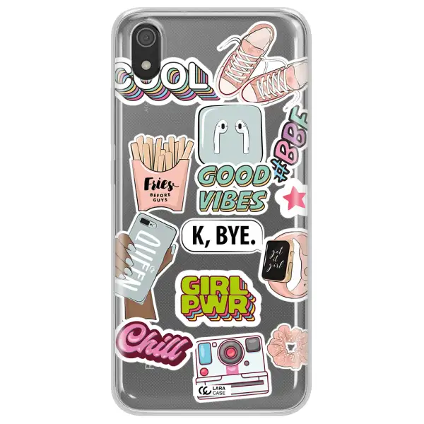 Girl Power Xiaomi Redmi 7A Clear TPU Case