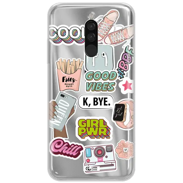 Girl Power Xiaomi Redmi 8 Clear Tpu Case